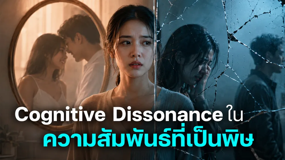 Cognitive Dissonance ในความสัมพันธ์ที่เป็นพิษ