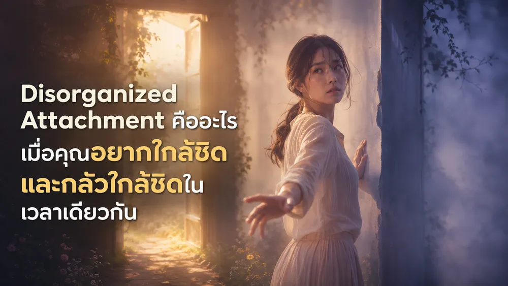 Disorganized Attachment คืออะไร? เมื่อคุณอยากใกล้ชิดและกลัวใกล้ชิดในเวลาเดียวกัน