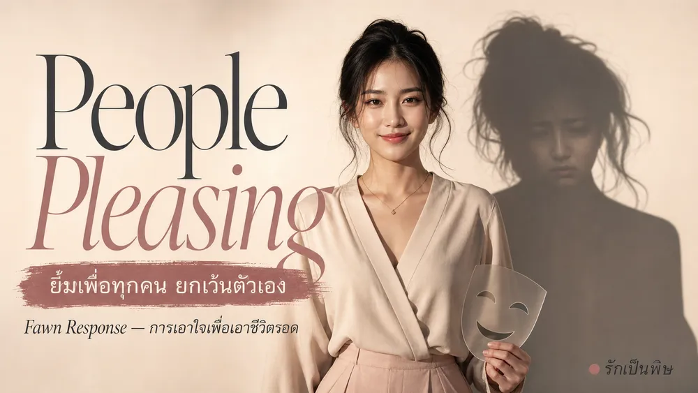 People Pleasing และ Fawn Response เมื่อการลืมตัวเองกลายเป็นนิสัย