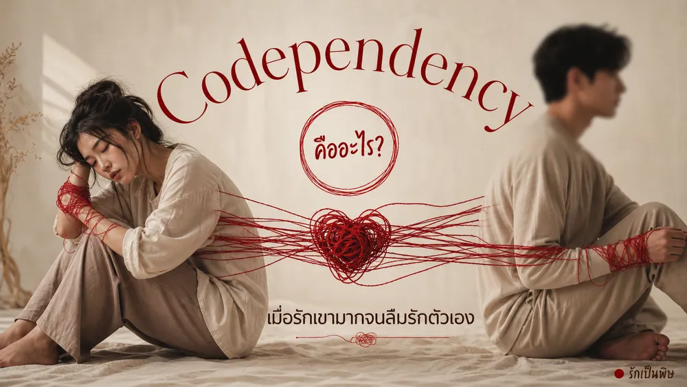 Codependency คืออะไร เมื่อความรักกลายเป็นการสูญเสียตัวเอง