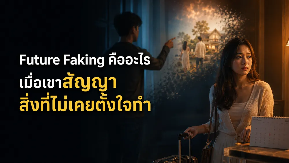 Future Faking คืออะไร? เมื่อเขาสัญญาสิ่งที่ไม่เคยตั้งใจทำ