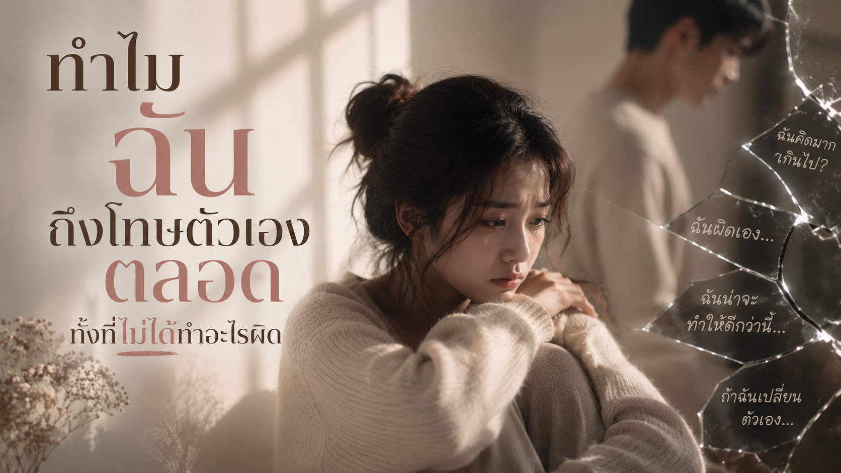 ทำไมฉันถึงโทษตัวเองตลอด ทั้งที่ไม่ได้ทำอะไรผิด
