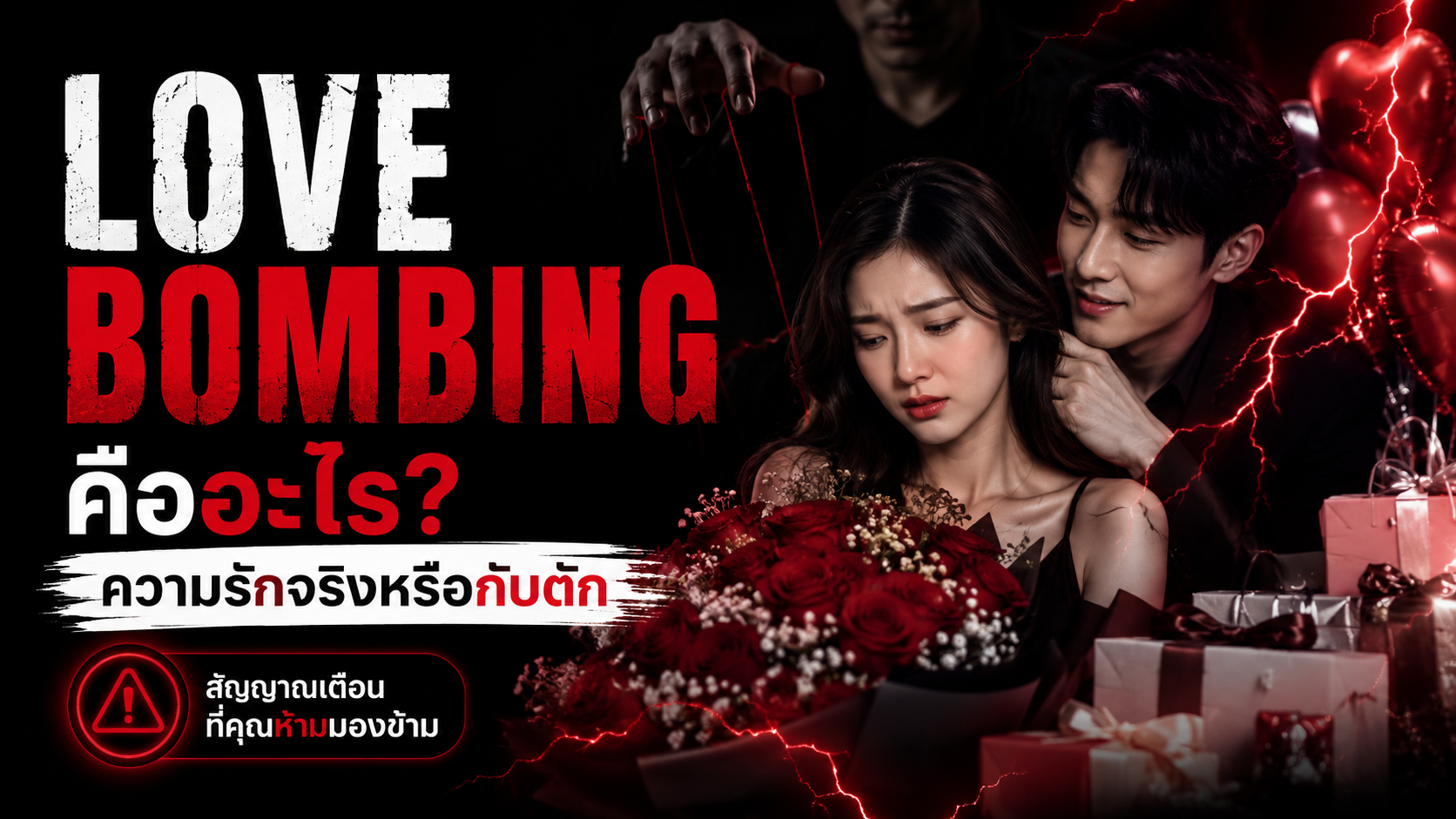 Love Bombing คืออะไร ความรักจริงหรือกับดัก