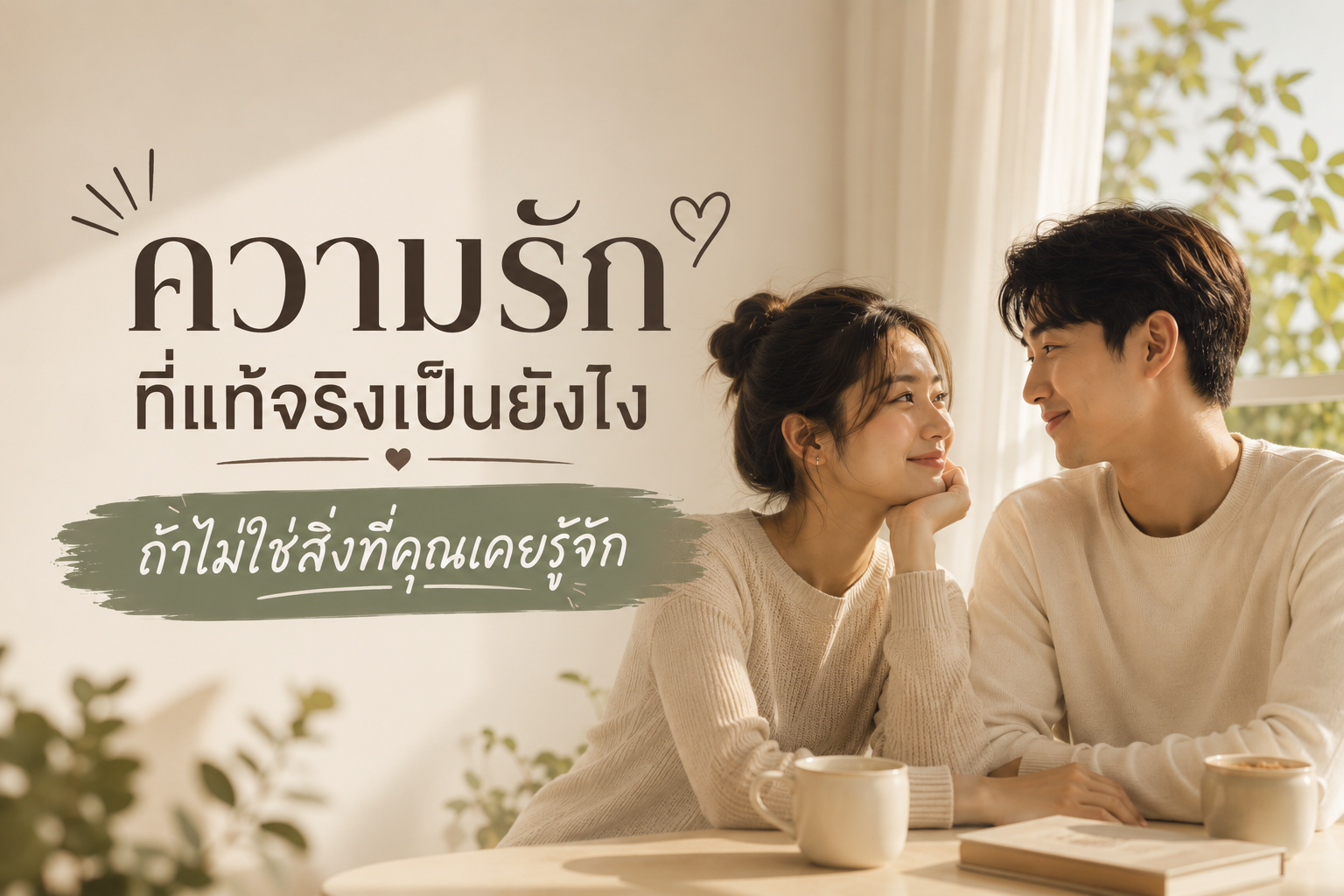 ความรักที่แท้จริงเป็นยังไง ถ้าไม่ใช่สิ่งที่คุณเคยรู้จัก