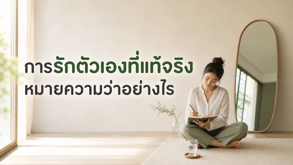 การรักตัวเองที่แท้จริงหมายความว่าอย่างไร?