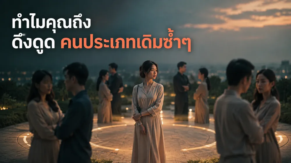 ทำไมคุณถึงดึงดูดคนประเภทเดิมซ้ำๆ?